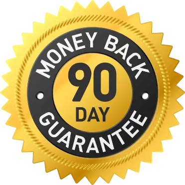 90 days money back guarantee